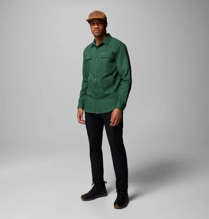Camisa de manga larga Landroamer™ Twill para hombre Camisa de manga larga Landroamer™ Twill para hombre