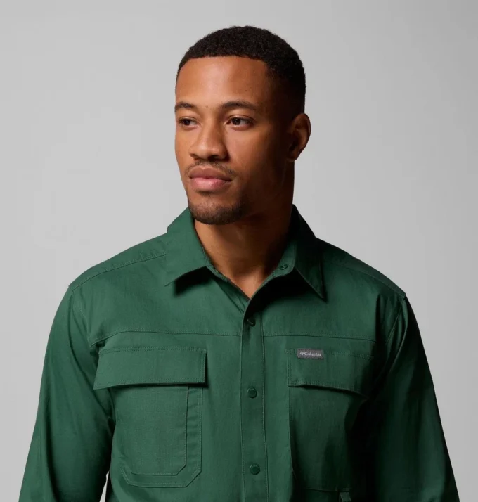 Camisa de manga larga Landroamer™ Twill para hombre Camisa de manga larga Landroamer™ Twill para hombre