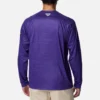 Camisa de manga larga Men Collegiate PFG Terminal Tackle™ Heather – LSU