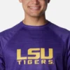 Camisa de manga larga Men Collegiate PFG Terminal Tackle™ Heather – LSU