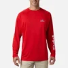 Camisa de manga larga para hombre Collegiate PFG Terminal Tackle – Georgia