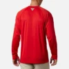 Camisa de manga larga para hombre Collegiate PFG Terminal Tackle – Georgia