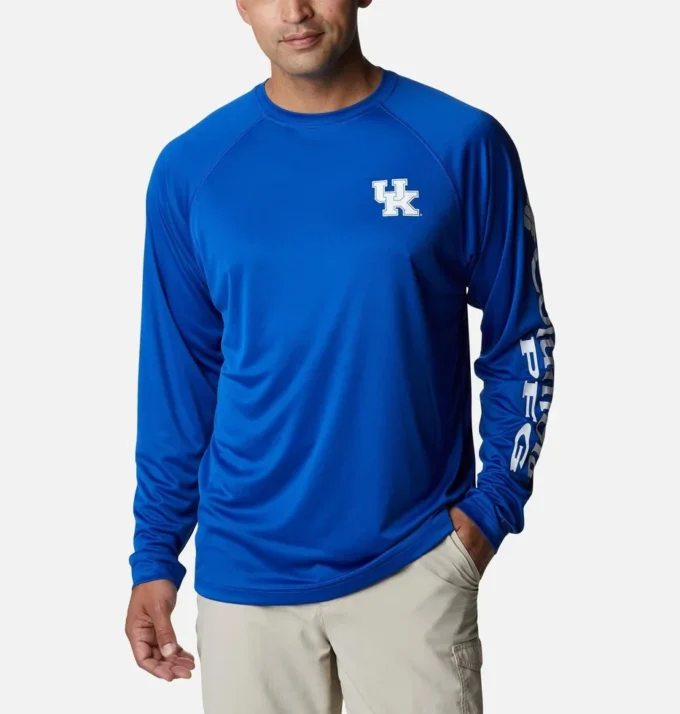 Camisa de manga larga para hombre Collegiate PFG Terminal Tackle™ – Tall – Kentucky