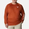 Camisa de manga larga para hombre Collegiate PFG Terminal Tackle™ – Talla grande – Texas