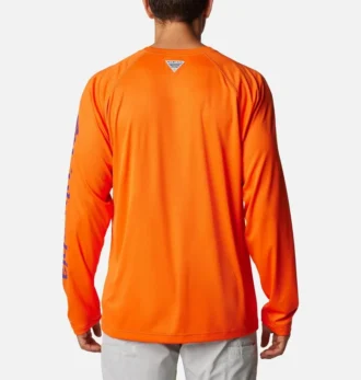 Camisa de manga larga para hombre PFG Terminal Tackle – Clemson