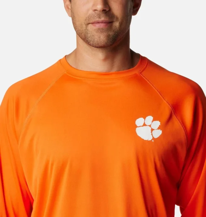 Camisa de manga larga para hombre PFG Terminal Tackle – Clemson