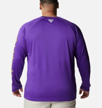 Camisa de manga larga para hombre PFG Terminal Tackle™ – Grande – LSU