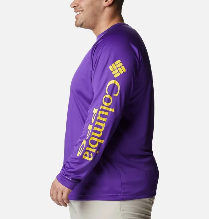 Camisa de manga larga para hombre PFG Terminal Tackle™ – Grande – LSU