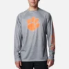 Camisa de manga larga para hombre PFG Terminal Tackle™ Heather – Clemson Camisa de manga larga para hombre PFG Terminal Tackle™ Heather – Clemson