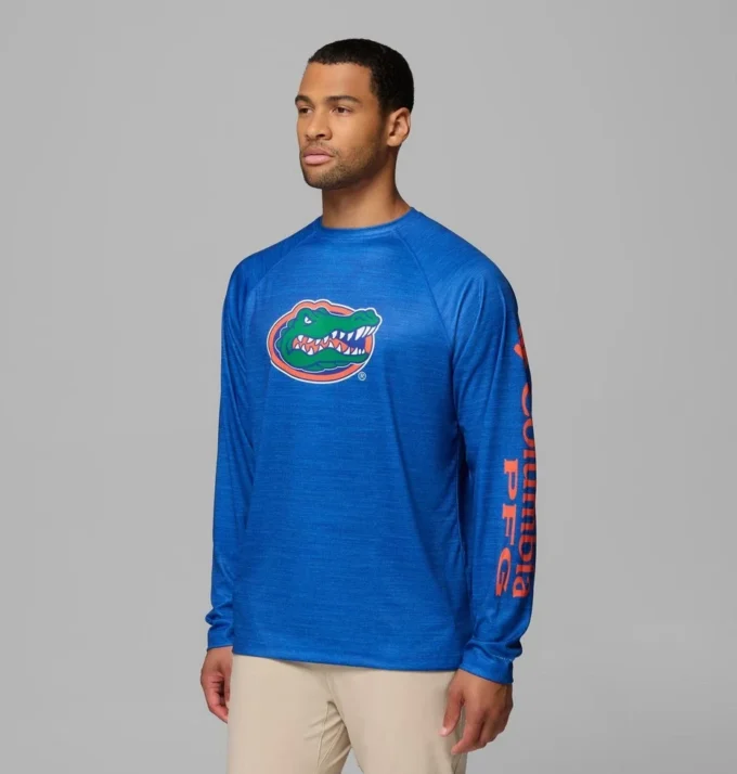 Camisa de manga larga para hombre PFG Terminal Tackle™ Heather – Florida Camisa de manga larga para hombre PFG Terminal Tackle™ Heather – Florida
