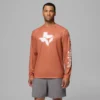 Camisa de manga larga para hombre PFG Terminal Tackle™ Heather – Texas Camisa de manga larga para hombre PFG Terminal Tackle™ Heather – Texas