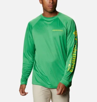 Camisa de manga larga para hombre Collegiate PFG Terminal Tackle™ – Tall – Oregon