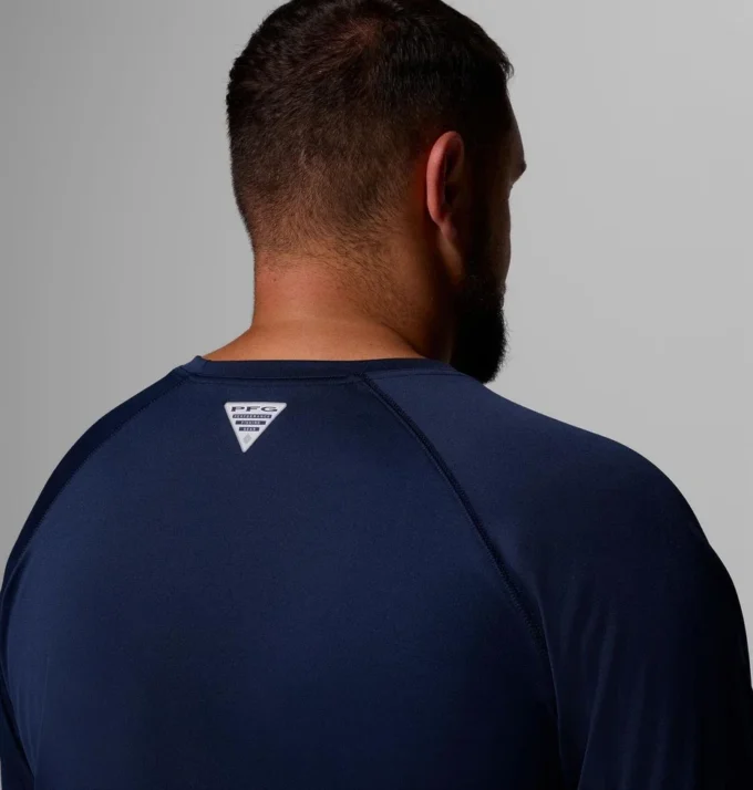 Camisa de manga larga para hombre PFG Terminal Tackle™ – Talla grande – Michigan