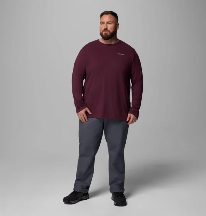 Camisa de manga larga para hombre Thistletown Hills™ – Talla grande