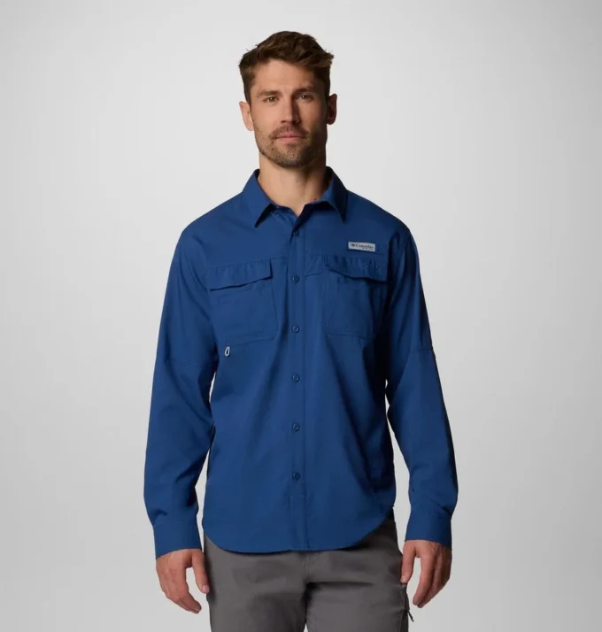 Camisa de manga larga PFG Blood and Guts™ V para hombre
