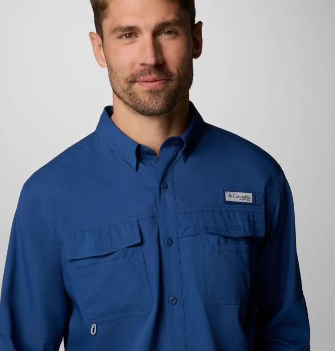 Camisa de manga larga PFG Blood and Guts™ V para hombre
