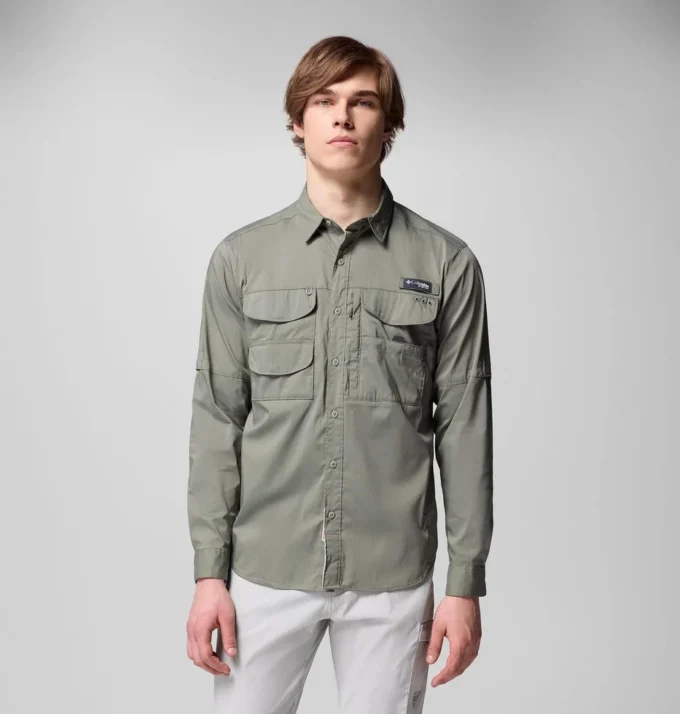Camisa de manga larga PFG Bonehead™ Elite para hombre