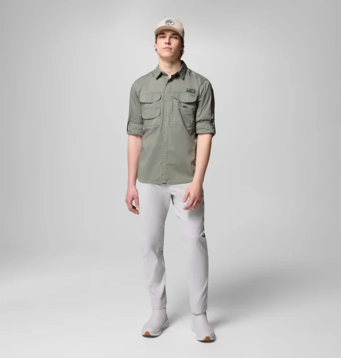Camisa de manga larga PFG Bonehead™ Elite para hombre