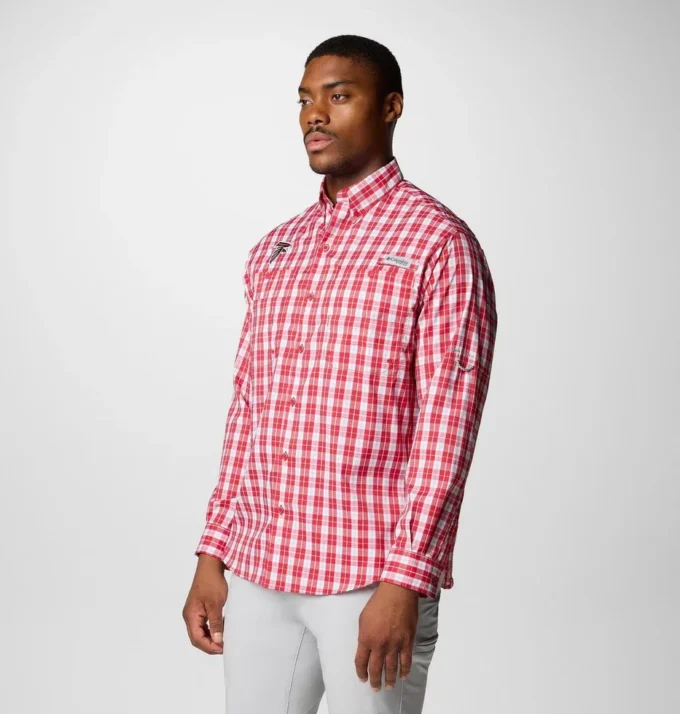 Camisa de manga larga PFG Super Tamiami™ para hombre – Atlanta Falcons