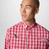 Camisa de manga larga PFG Super Tamiami™ para hombre – Houston Texans