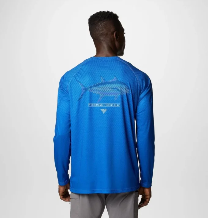 Camisa de manga larga PFG Super Terminal Tackle™ Super Fade para hombre