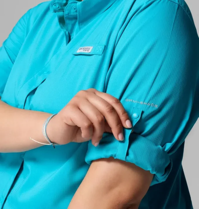Camisa de manga larga PFG Tamiami™ II para mujer – Tallas grandes Camisa de manga larga PFG Tamiami™ II para mujer – Tallas grandes