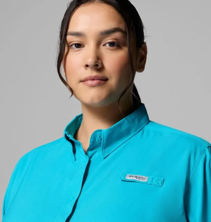 Camisa de manga larga PFG Tamiami™ II para mujer – Tallas grandes Camisa de manga larga PFG Tamiami™ II para mujer – Tallas grandes