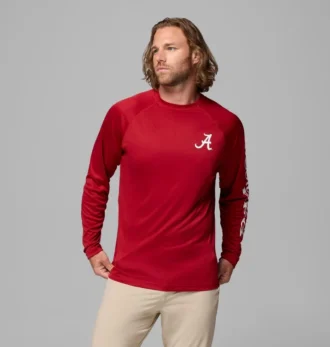 Camisa de manga larga PFG Terminal Tackle™ para hombre, color alabama