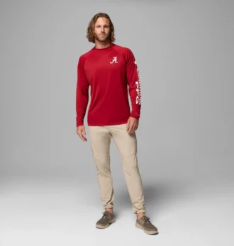 Camisa de manga larga PFG Terminal Tackle™ para hombre, color alabama