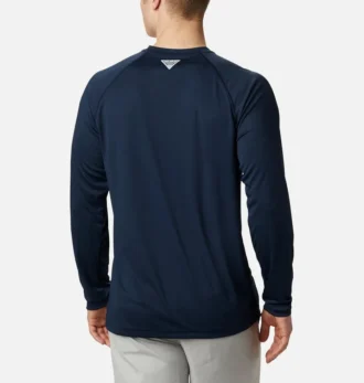 Camisa de manga larga PFG Terminal Tackle™ para hombre, estilo universitario, Auburn