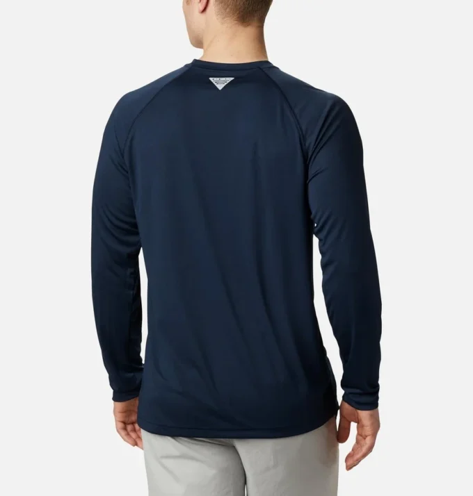 Camisa de manga larga PFG Terminal Tackle™ para hombre, estilo universitario, Auburn