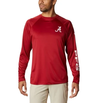 Camisa de manga larga PFG Terminal Tackle™ para hombre, talla grande, Alabama