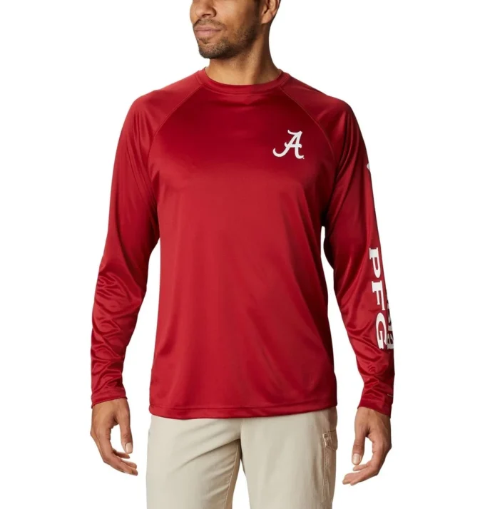 Camisa de manga larga PFG Terminal Tackle™ para hombre, talla grande, Alabama