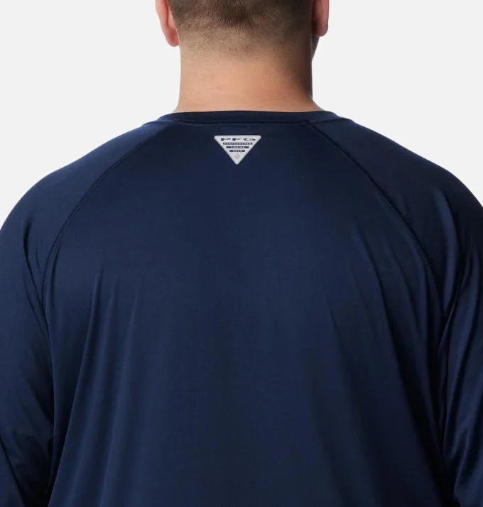 Camisa de manga larga PFG Terminal Tackle™ para hombre – Talla grande – Auburn