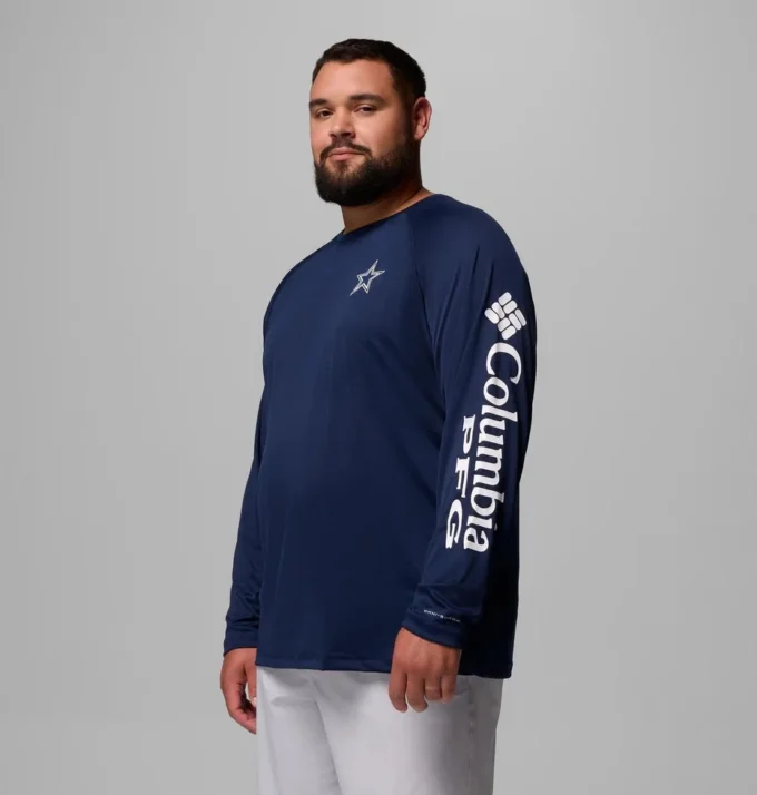 Camisa de manga larga PFG Terminal Tackle™ para hombre – Talla grande – Dallas