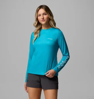 Camisa de manga larga PFG Tidal Tee™ Original Chill para mujer