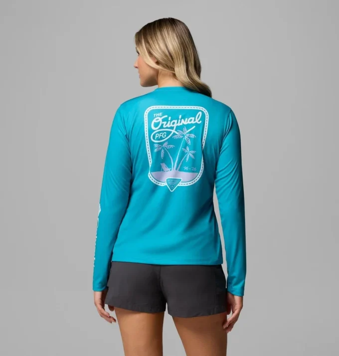 Camisa de manga larga PFG Tidal Tee™ Original Chill para mujer