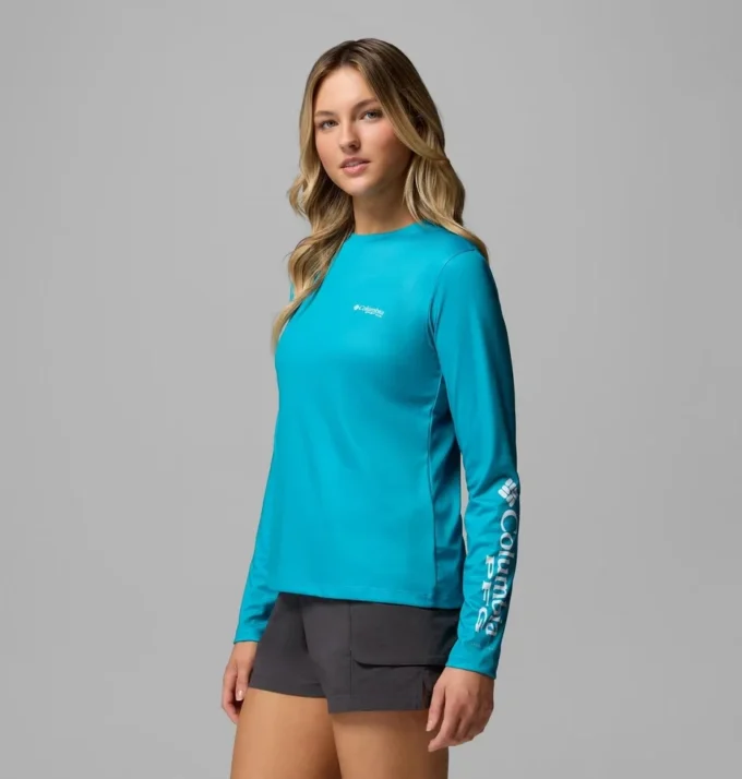 Camisa de manga larga PFG Tidal Tee™ Original Chill para mujer