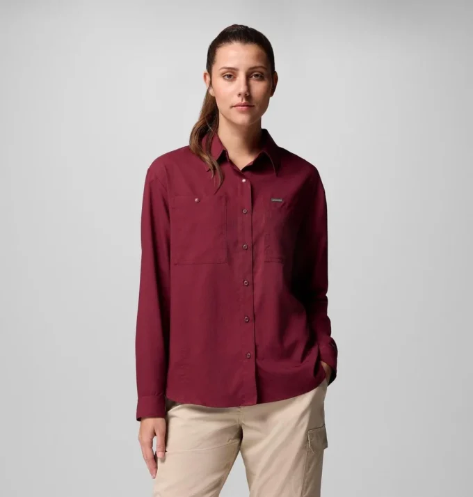 Camisa de manga larga Silver Ridge™ Utility para mujer