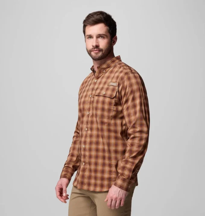 Camisa de manga larga teñida con hilo Sharptail™ para hombre Camisa de manga larga teñida con hilo Sharptail™ para hombre