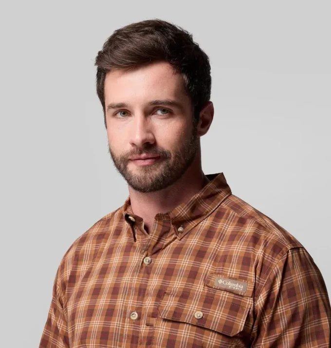 Camisa de manga larga teñida con hilo Sharptail™ para hombre Camisa de manga larga teñida con hilo Sharptail™ para hombre