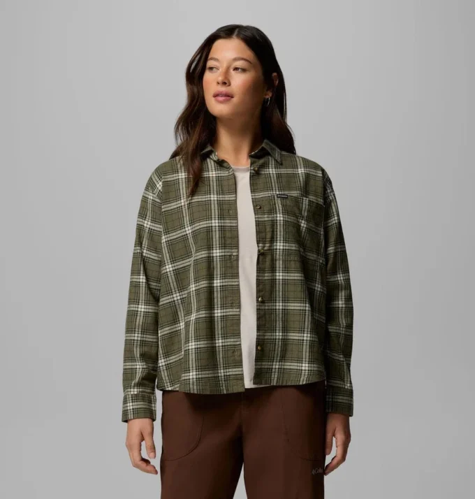 Camisa de manga larga tejida Blue Point Creek™ para mujer Camisa de manga larga tejida Blue Point Creek™ para mujer