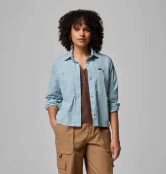 Camisa de manga larga tejida para mujer Brea Falls™