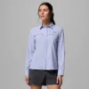 Camisa de manga larga tejida PFG Castback™ para mujer