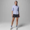 Camisa de manga larga tejida PFG Castback™ para mujer
