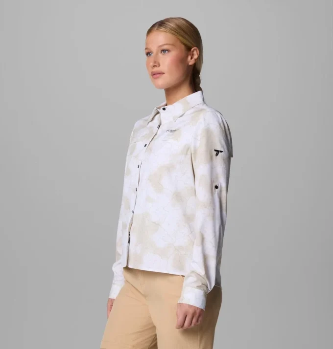 Camisa de manga larga tejida Summit Valley™ para mujer