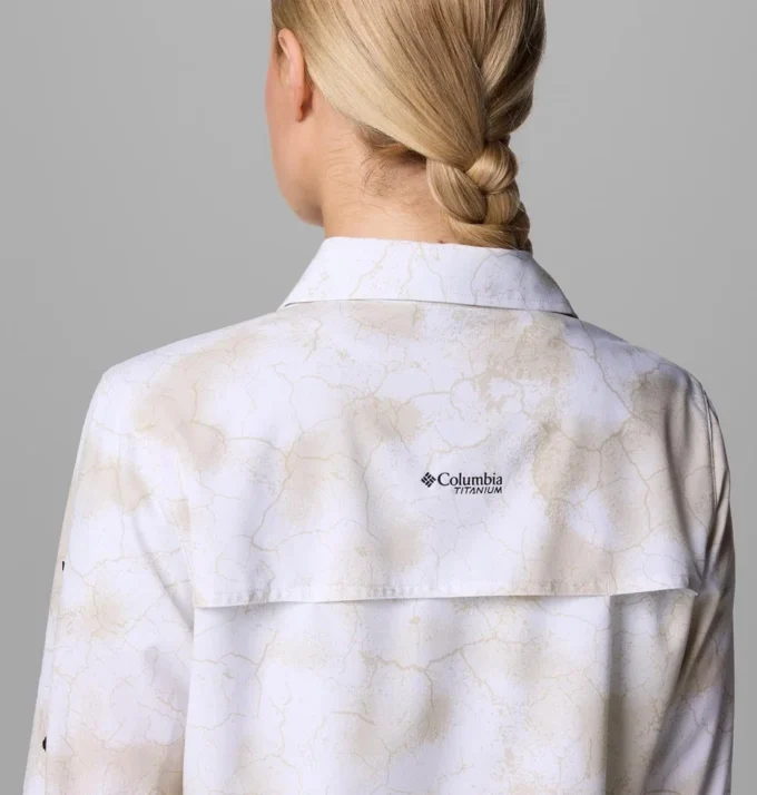 Camisa de manga larga tejida Summit Valley™ para mujer