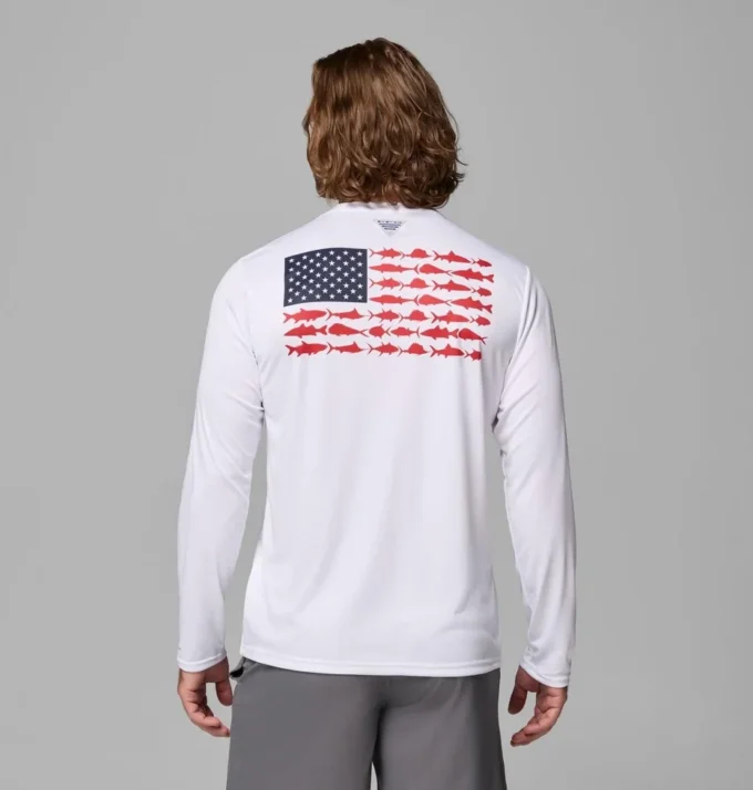 Camisa de manga larga Terminal Tackle PFG Fish Flag™ para hombre
