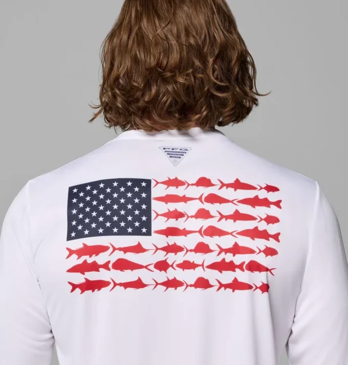 Camisa de manga larga Terminal Tackle PFG Fish Flag™ para hombre