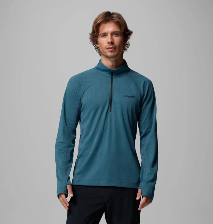Camisa de media cremallera DriVenture™ para hombre